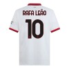 Camiseta de fútbol AC Milan Rafael Leao 10 Segunda Equipación 2024-25 - Hombre